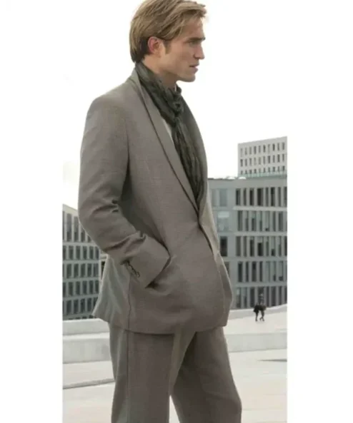 Tenet Robert Pattinson Neil Gray Color Suit