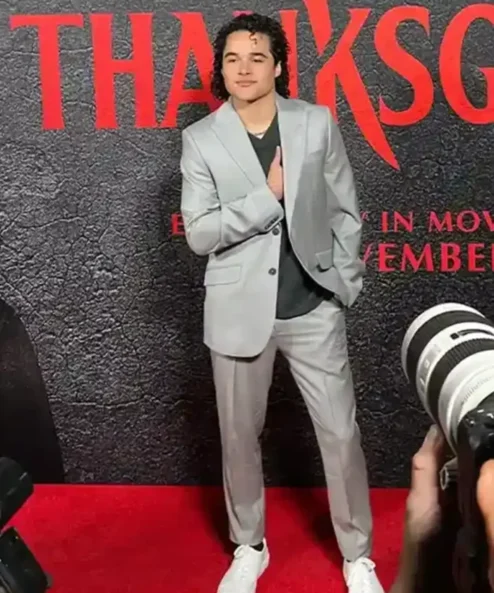 Thanksgiving 2023 Bobby Grey Suit