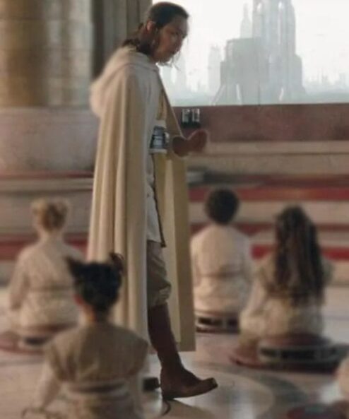 The Acolyte Lee Jung-Jae White Cape Wool Coat