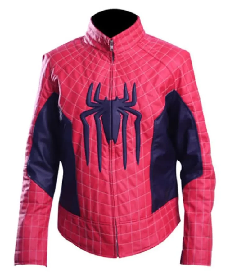 The Amazing Spiderman Slimfit PU Leather Jacket