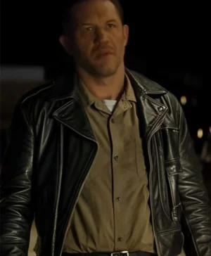The Bikeriders Tom Hardy Quilted Leather Jacket