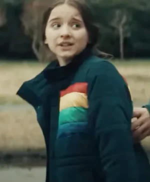 The Black Phone Madeleine McGraw Puffer Parachute Jacket