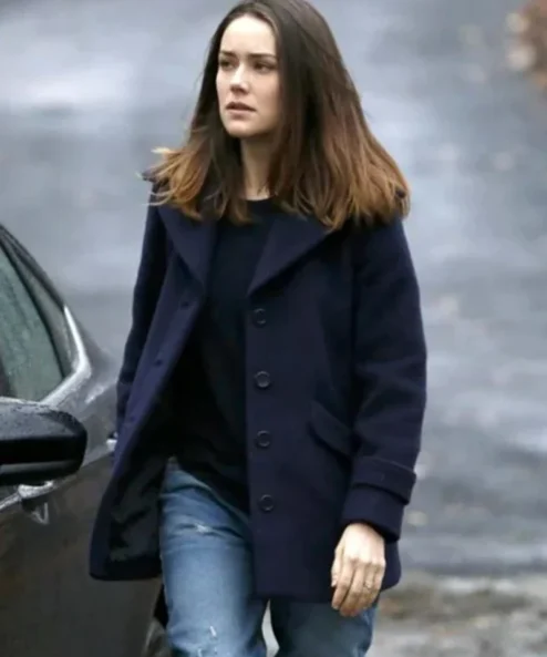 The Blacklist Elizabeth Keen Blue Wool Coat