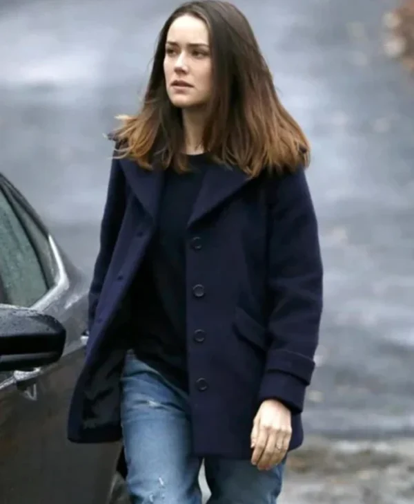 The Blacklist Elizabeth Keen Blue Wool Coat