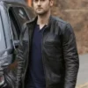The Blacklist Ryan Eggold Black Leather Jacket