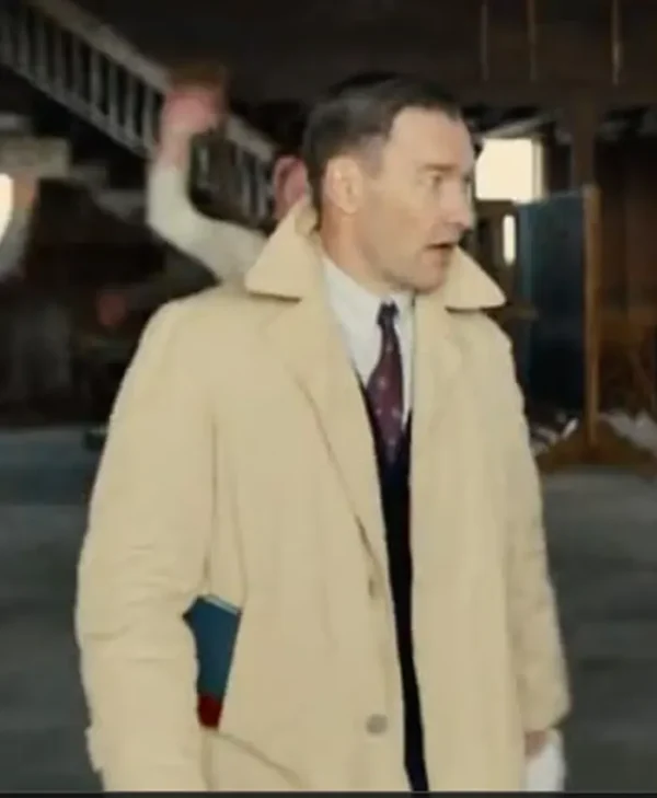 The Boys in the Boat Joel Edgerton Trench Coat