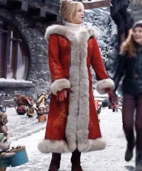 The Christmas Chronicles 2 Mrs Claus Wool Coat
