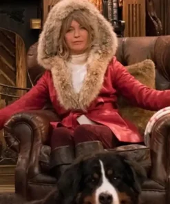 The Christmas Chronicles Goldie Hawn Red Jacket