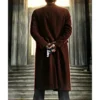 The Continental From the World of John Wick Young Winston Scott Brown Coat Back