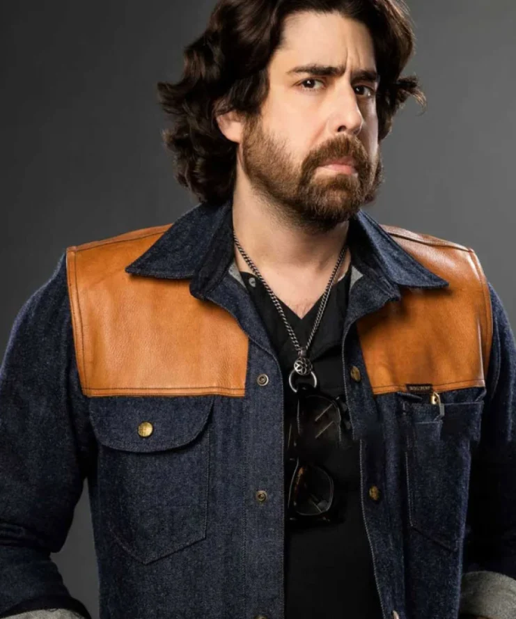 The Equalizer Adam Goldberg Denim Jacket