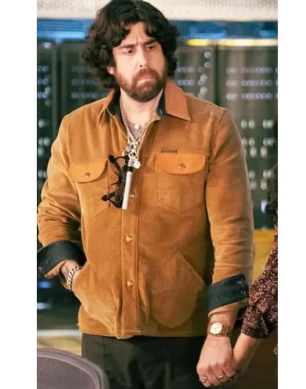 The Equalizer Harry Keshegian Brown Cord Jacket