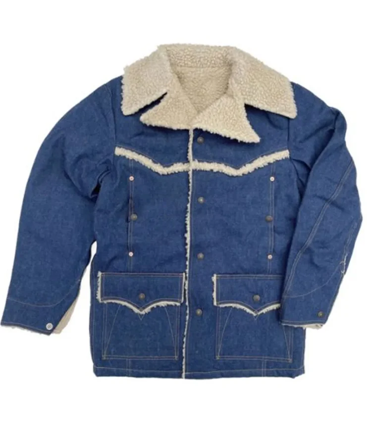 The Equalizer Harry Keshegian Mens Blue Denim Jacket