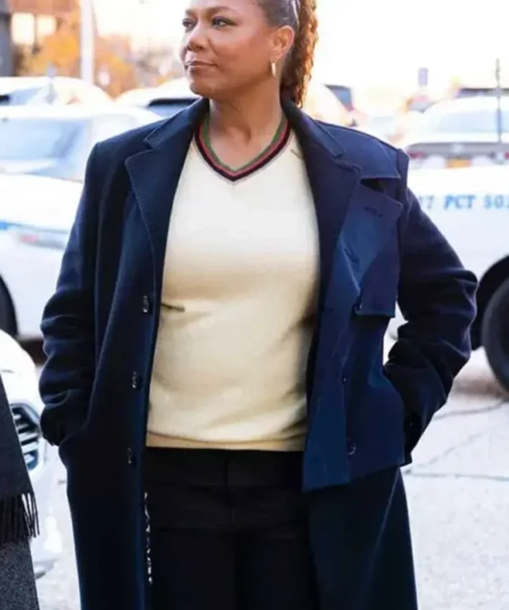 The-Equalizer-Queen-Latifah-Black-Wool-Coat