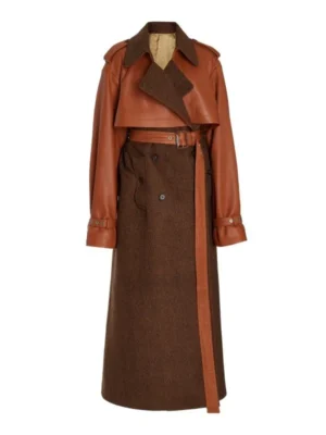 The Equalizer Queen Latifah Brown Trench Coat