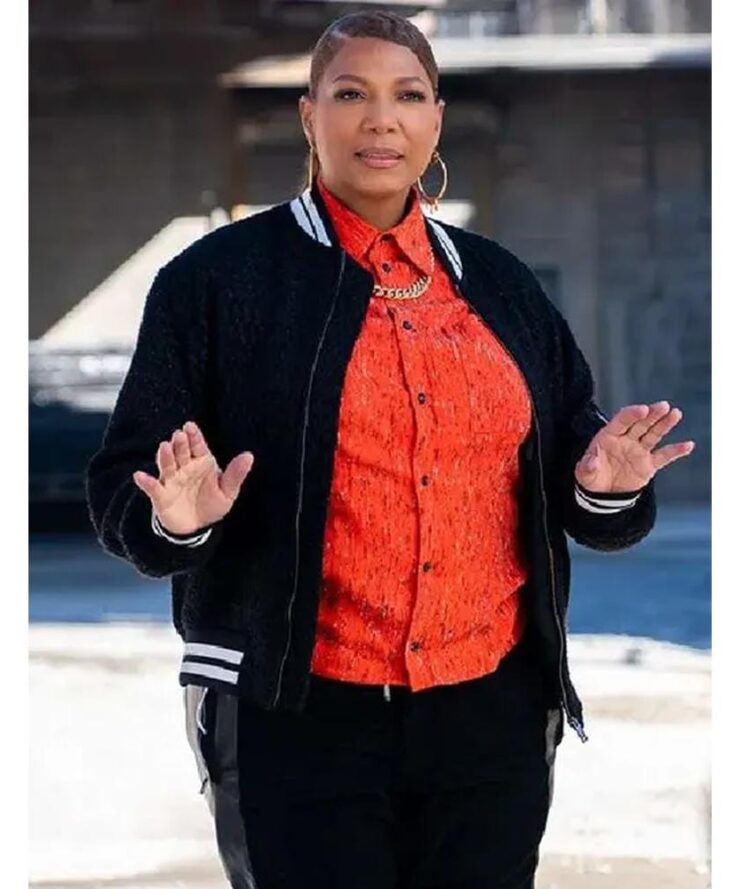 The Equalizer Robynâ€™s Textured Bomber Jacket