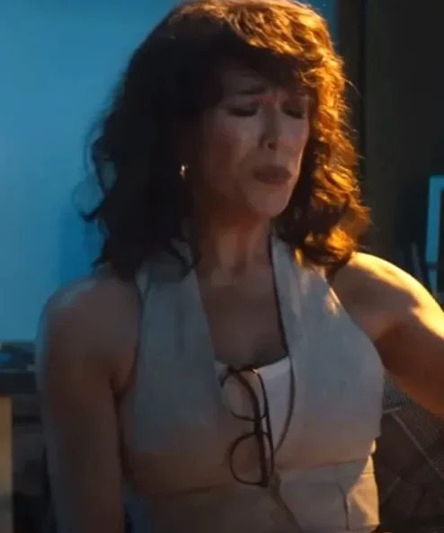 The Fall Guy Hannah Waddingham White Vest