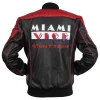 Ryan Gosling inspired black leather jacket from The Fall Guy