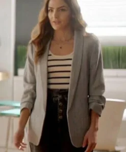 The Flash S08 Allegra Garcia Grey Blazer