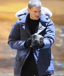 The Flash Wentworth Miller Hooded Coat