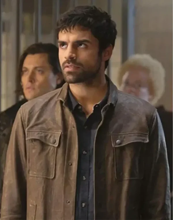 The Gifted Eclipse Suede Leather Brown Jacket
