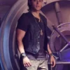 The Gifted John Proudstar Thunderbird Black Leather Vest