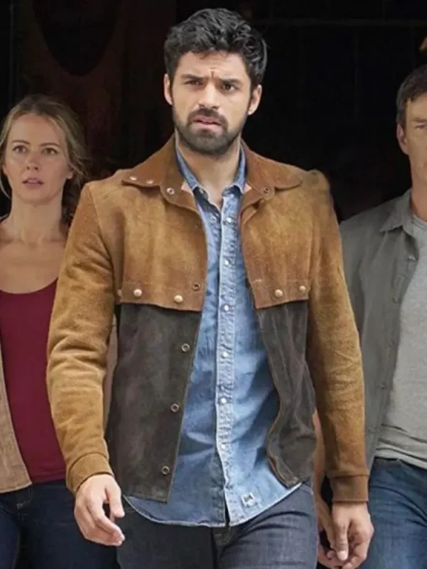 The Gifted Marcos Diaz Eclipse Brown Trucker Jacket