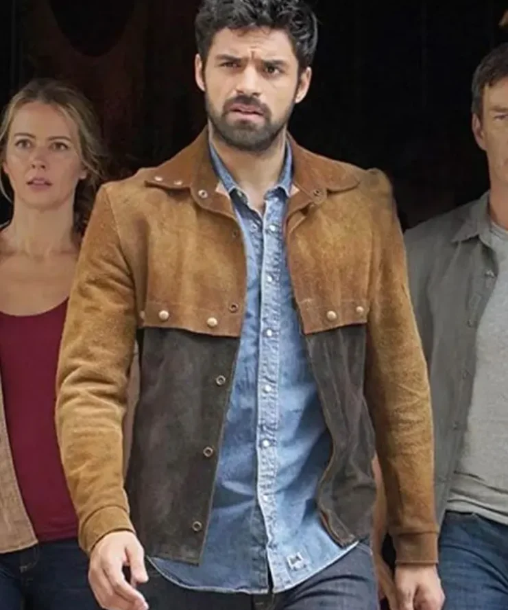 The Gifted Marcos Diaz Eclipse Brown Trucker Jacket