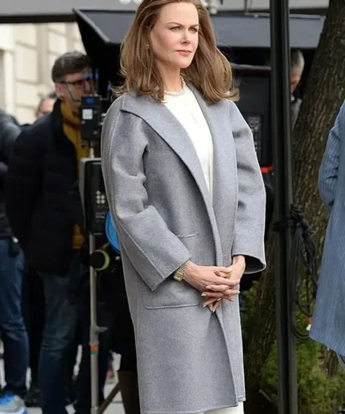 The Goldfinch Mrs. Barbour Grey Fleece Coat