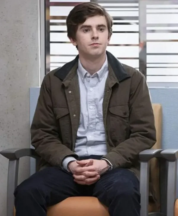 The Good Doctor Freddie Highmore Cotton Jacket