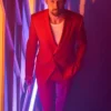 The Gray Man Court Gentry Red Suiting Men Blazer For Sale