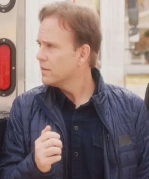 Andy Gates The Great Turkey Town Miracle 2023 Blue Puffer Jacket