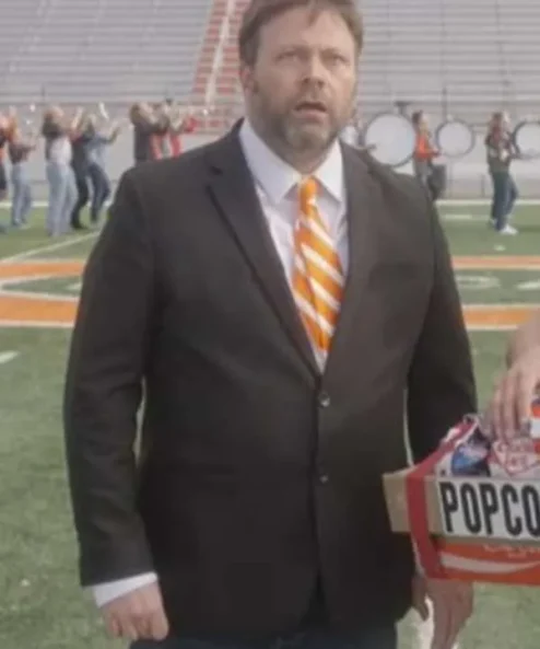 Angus Benfield The Great Turkey Town Miracle 2023 Black Wool Coat