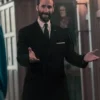 The Handmaids Tale Joseph Fiennes Black Cotton Blazer