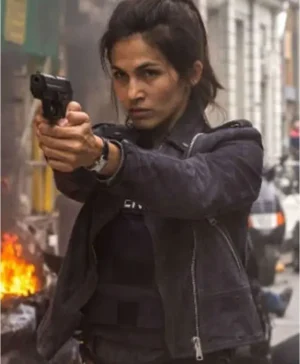 The Hitman’s Bodyguard Amelia Roussel Black Jacket