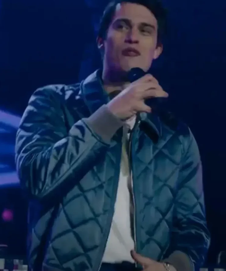 The Idea Of You Nicholas Galitzine Satin Quilted Jacket