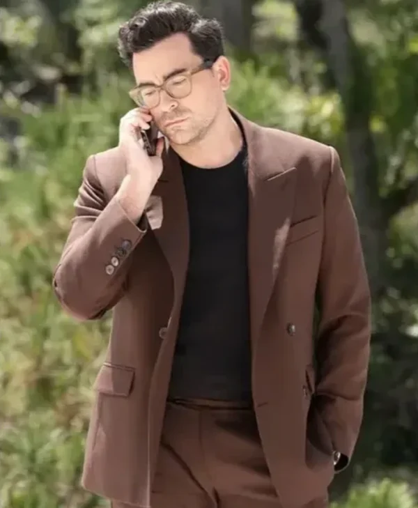 The Idol Dan Levy 2023 Brown Blazer