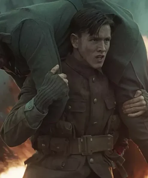 The Kings Man 3 Conrad Brown Leather Jacket