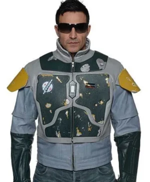 The Mandalorian S02 Star Wars Boba Fett Grey Jacket