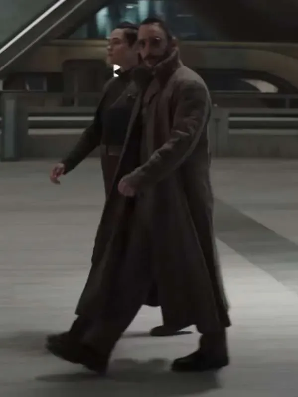 The Mandalorian S03 Omid Abtahi Trench Coat