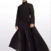 The Matrix Neo Black Leather Duster Coat