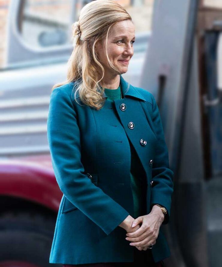 The Miracle Club 2023 Chrissie Teal Blue Coat