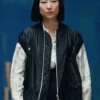 The Morning Show S02 Greta Lee Black Polyester Vest