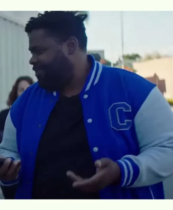 The Nowhere Inn Brian Blue Varsity Letterman Jacket