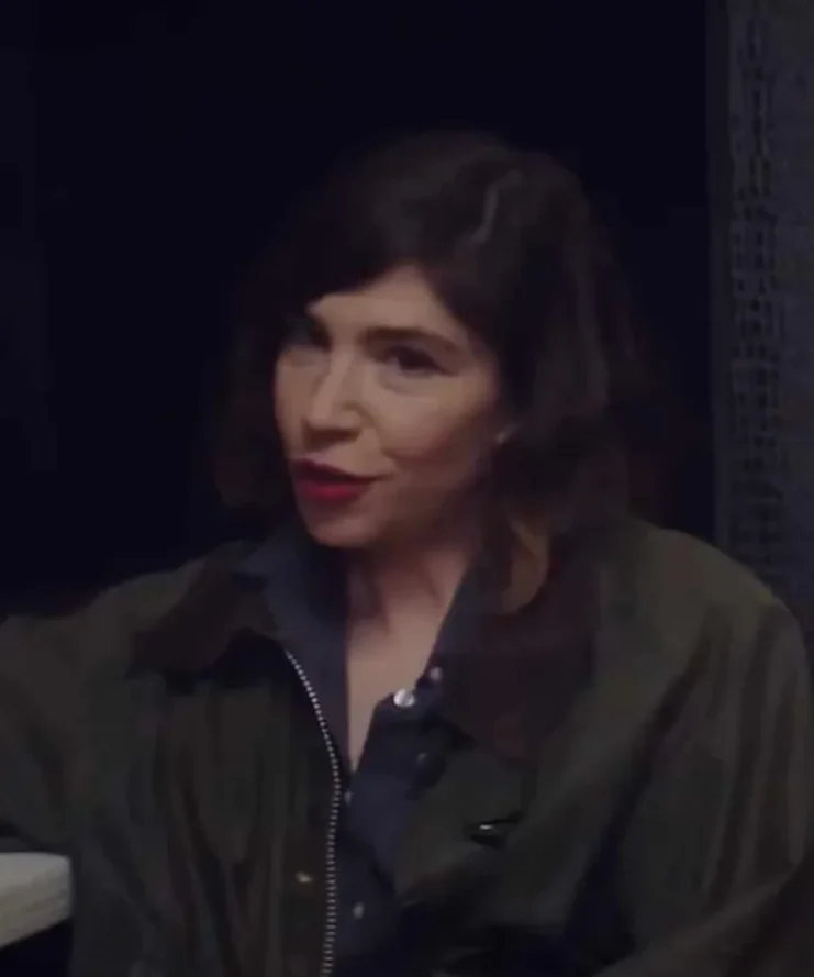 The Nowhere Inn Carrie Brownstein Black Cotton Jacket