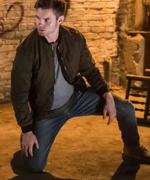 The Originals Elijah Mikaelson Green Cotton Jacket