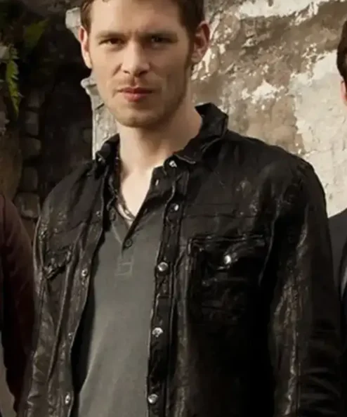 The Originals Joseph Morgan Black Leather Jacket