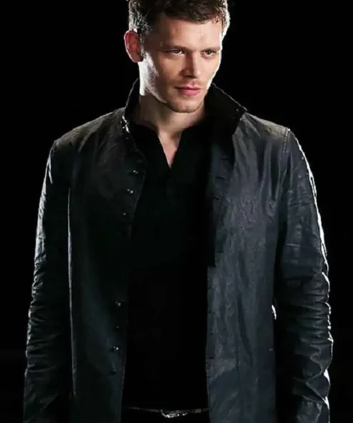The Originals Klaus Mikaelson Leather Black Jacket