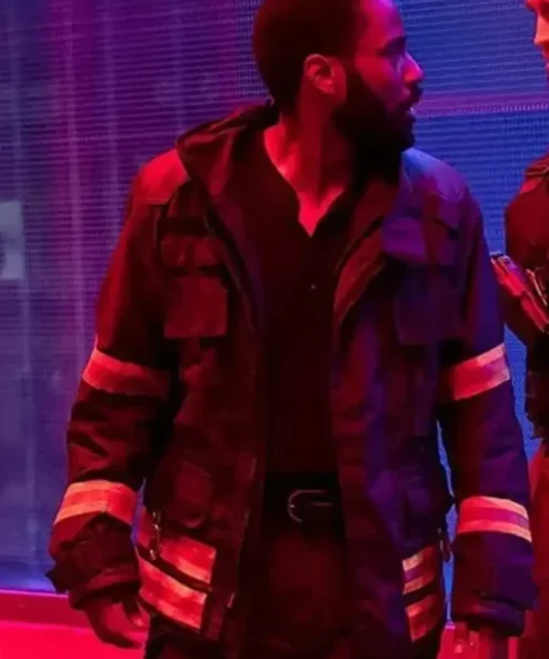 The Protagonist Tenet John David Washington Cotton Jacket