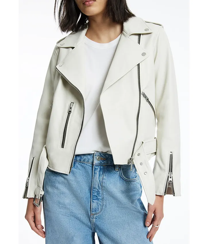 The Real Housewives of Orange County Gina Kirschenheiter Off White Jacket 1