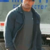 The Rock Johnson Snitch Dwayne Blue Jacket